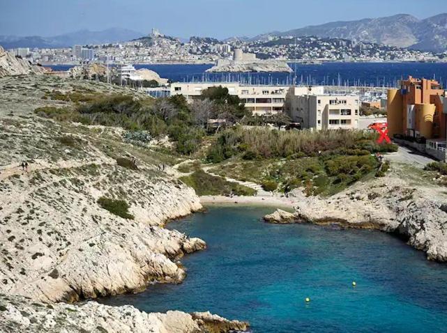 Location Studio Mer, Ile Du Frioul, Marseille Apartment Exterior photo